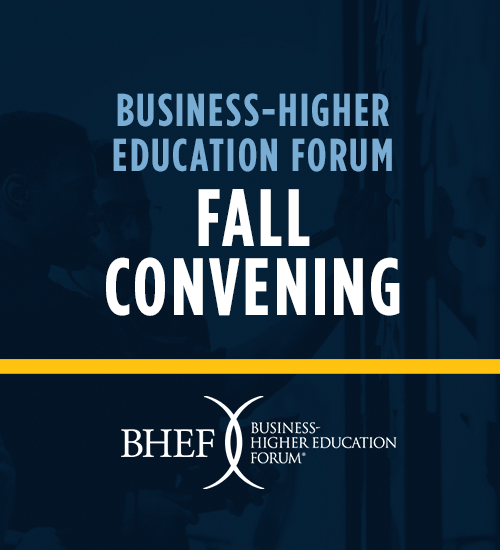 Business-Higher Education Forum Fall Convening